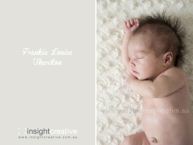 Johnathan Thurston's baby Frankie