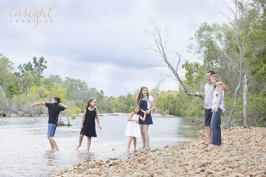 family photos shot by townsville photographer Megan Marano from Insight Creative 
