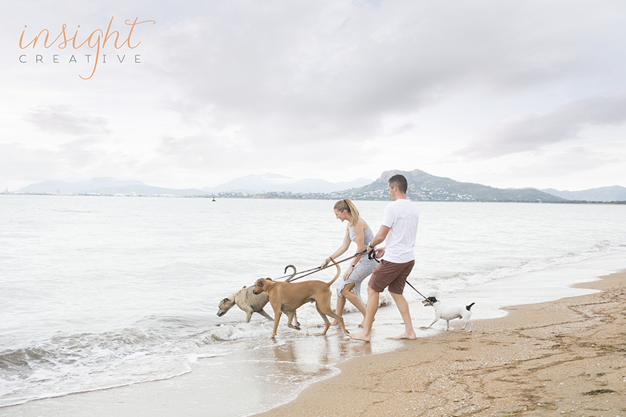 engagement photos shot by townsville photographer Megan Marano from Insight Creative 