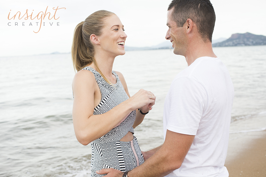 engagement photos shot by townsville photographer Megan Marano from Insight Creative 