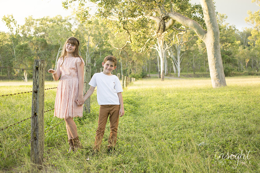 Natural family photos shot by Townsville photographer Megan Marano from Insight Creative photography studio. 