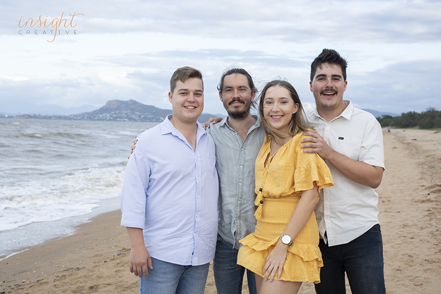 natural family photos shot by townsville photographer Megan Marano from Insight Creative photography studio 