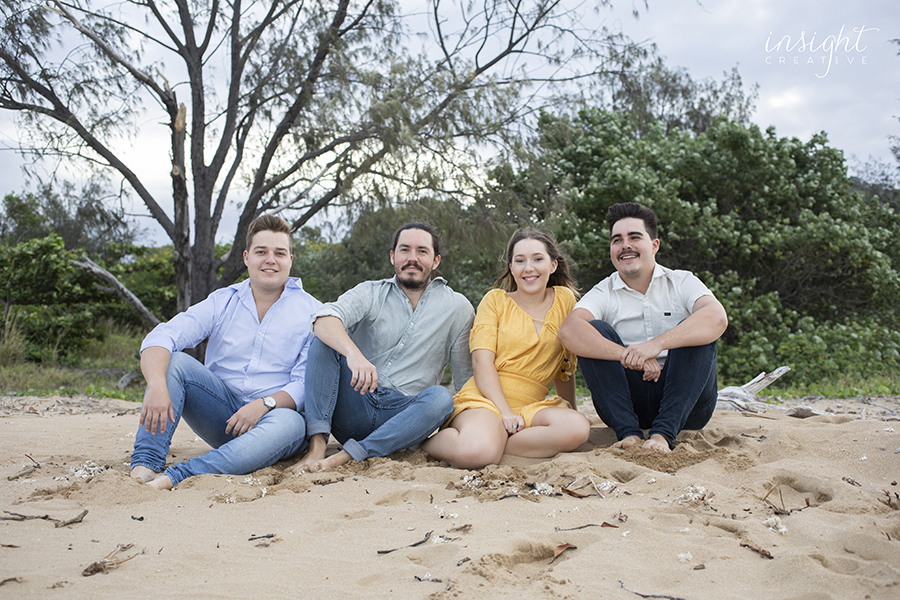 natural family photos shot by townsville photographer Megan Marano from Insight Creative photography studio 